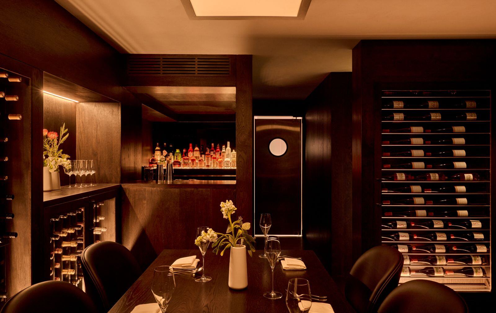 provenance restaurant fitout basement bar area