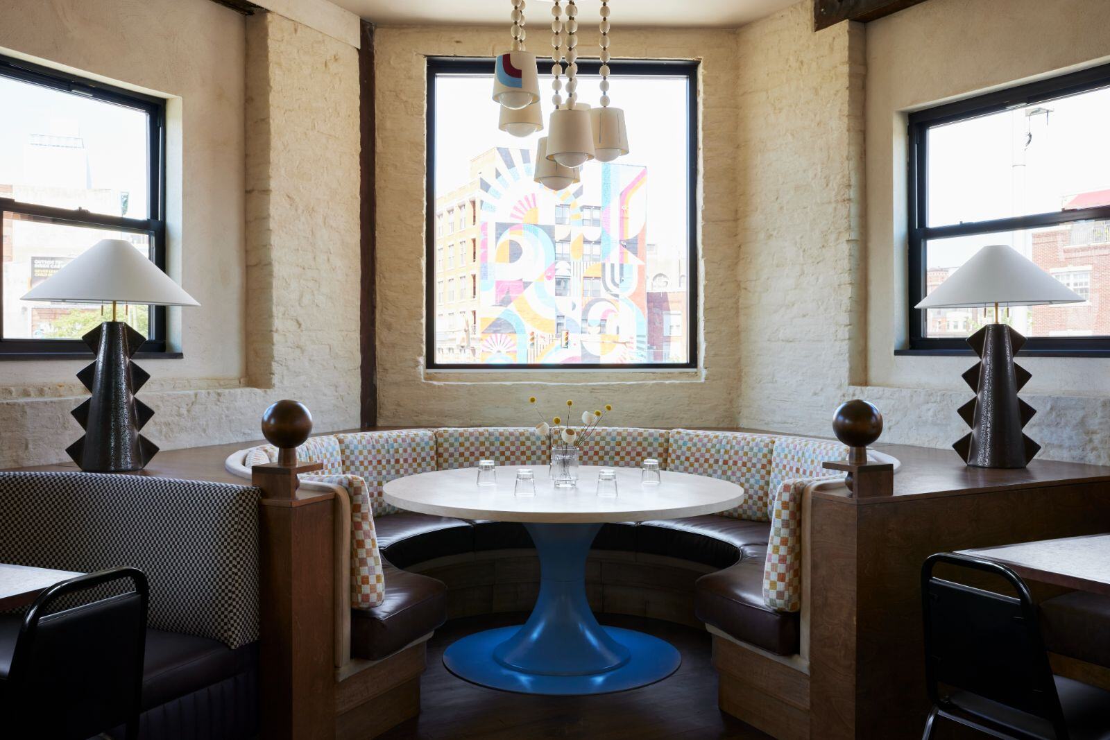 Cafe Lift booth seating