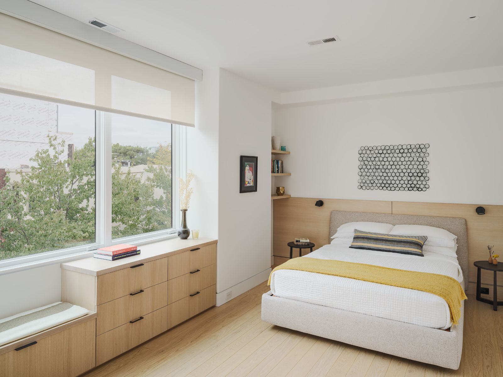 fitler square new home construction bedroom