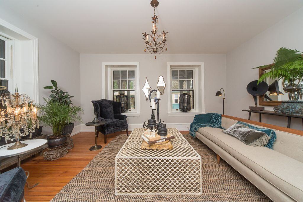 Lincoln drive renovation living room