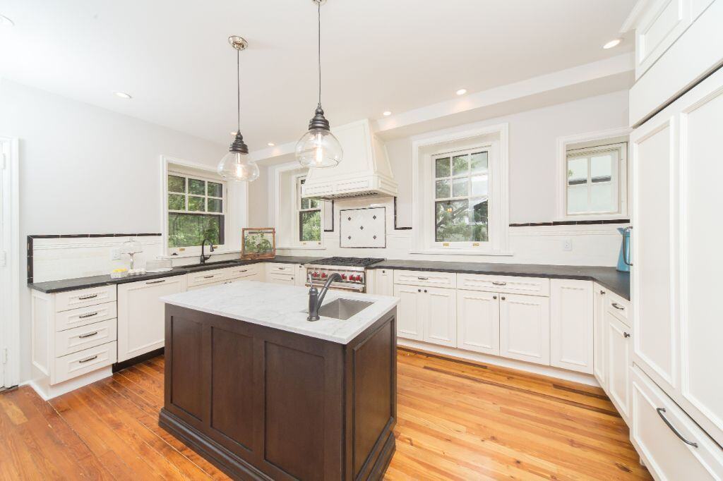 Lincoln drive renovation kitchen view