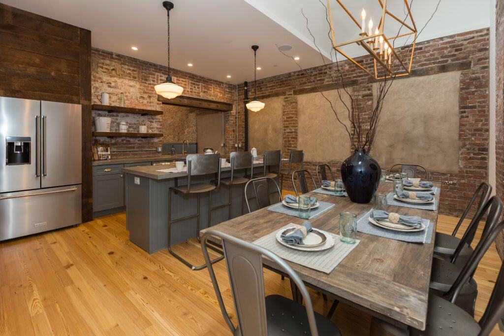 parish house adaptive reuse kitchen area